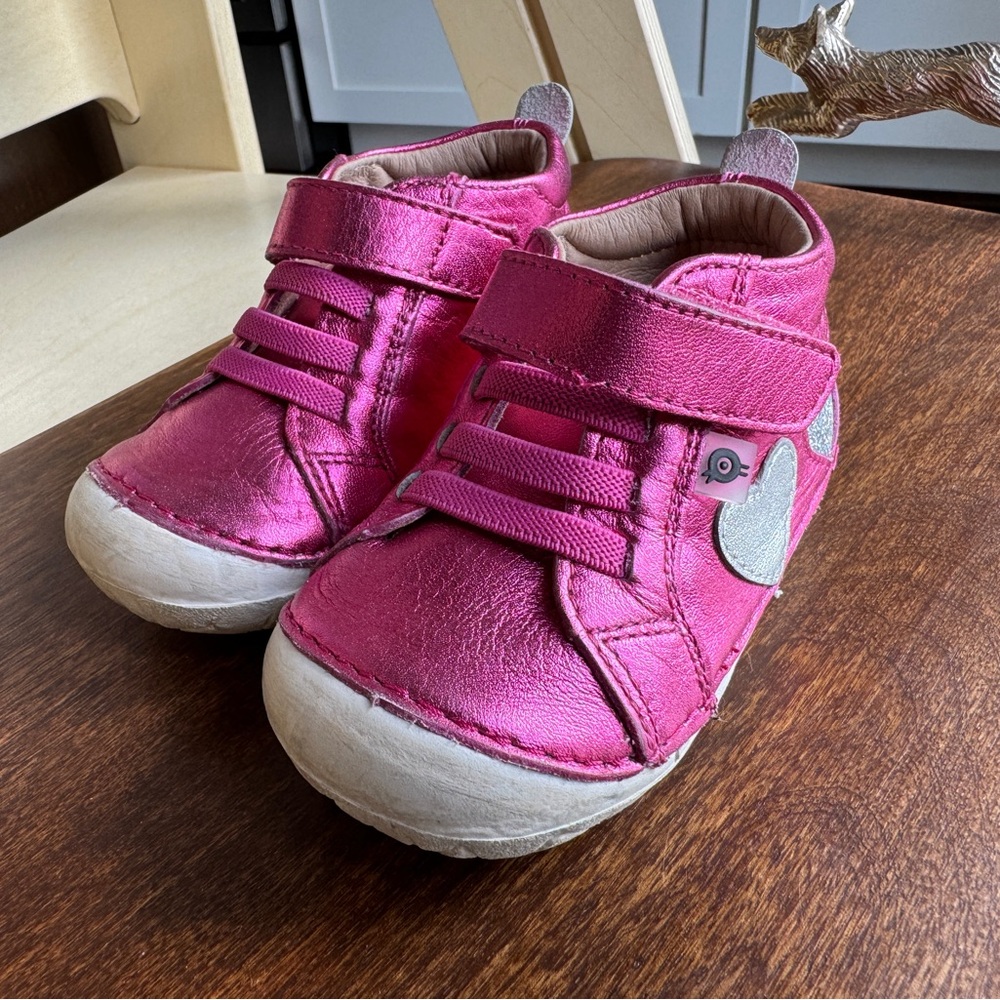 Old Soles Harper Fuschia Pave/ Silver Shoes